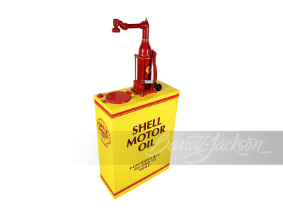 1930S SHELL MOTOR OIL LUBESTER/DISPENSER