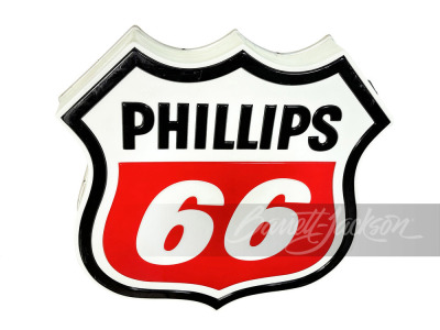 LARGE VINTAGE PHILLIPS 66 LIGHT-UP SIGN