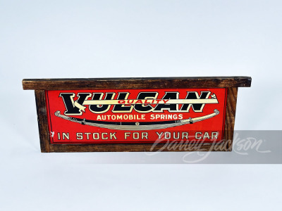 1930S VULCAN AUTOMOBILES SPRINGS TIN SIGN - 2