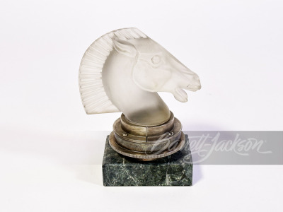 LALIQUE LONGCHAMP B HORSE HEAD HOOD MASCOT - 2