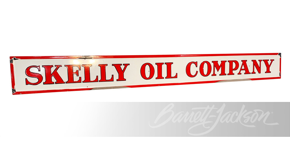 1930S SKELLY OIL COMPANY PORCELAIN SIGN