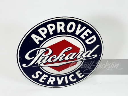 1940S PACKARD AUTOMOBILES TIN SIGN