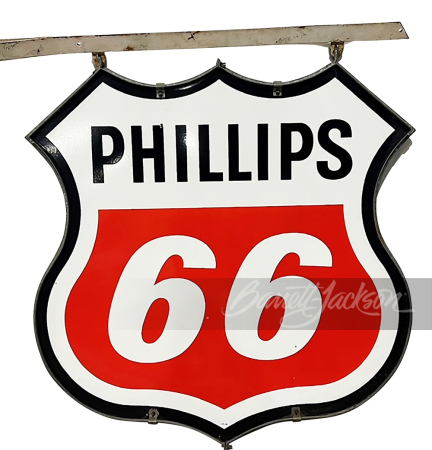 1966 PHILLIPS 66 OIL SIGN