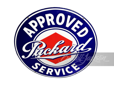 1930S-40S PACKARD SERVICE PORCELAIN SIGN