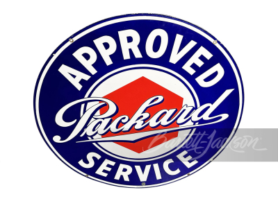 1930S-40S PACKARD SERVICE PORCELAIN SIGN - 2