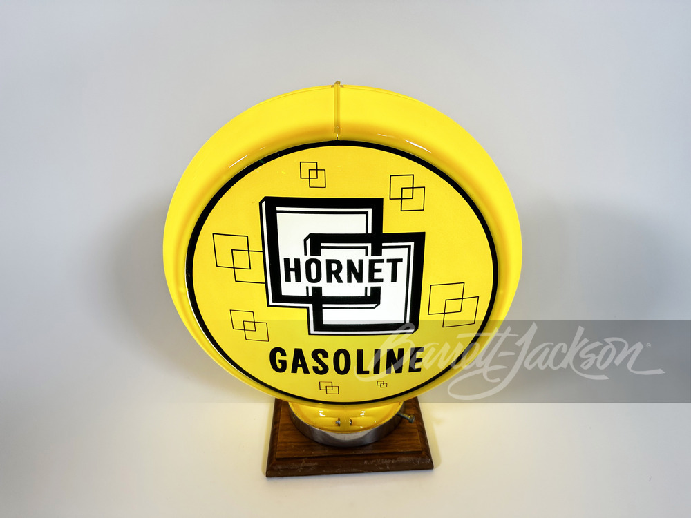 1950S HORNET GASOLINE GAS PUMP GLOBE