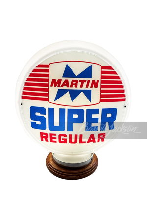 LATE 1940S-EARLY '50S PURPLE MARTIN ETHYL GASOLINE GAS PUMP GLOBE