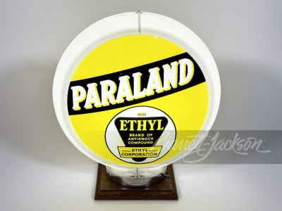 PARALAND WITH ETHYL GAS PUMP GLOBE - 2