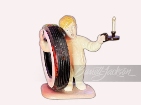 1940S FISK TIRES THREE-DIMENSIONAL DISPLAY PIECE