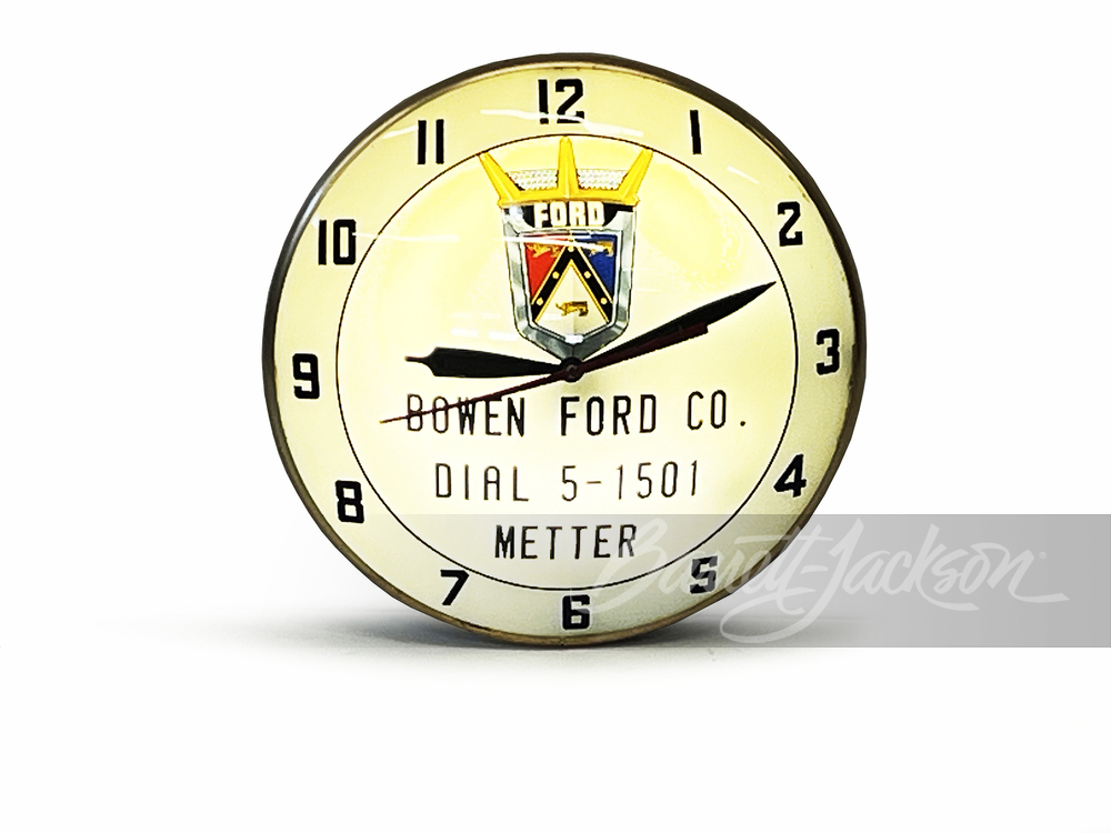 1953 FORD DEALERSHIP JUBILEE LIGHT-UP CLOCK