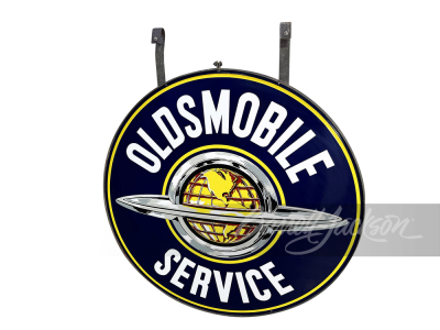 1950S OLDSMOBILE SERVICE PORCELAIN SIGN