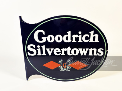 1930S GOODRICH SILVERTOWNS TIRES PORCELAIN SIGN