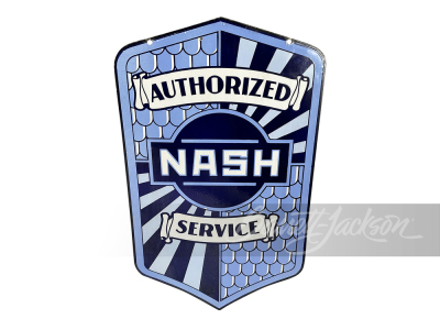 1920S NASH SERVICE PORCELAIN SIGN - 2