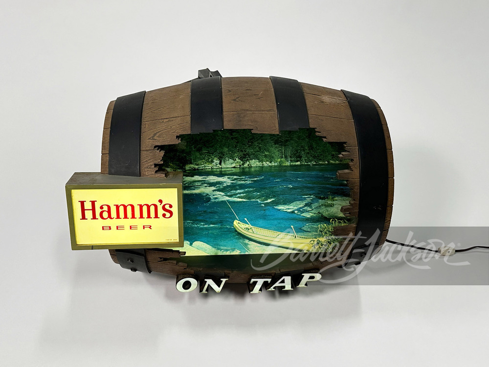 LATE 1950S HAMM'S BEER LIGHT-UP SIGN