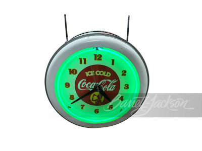 CIRCA 1940S COCA-COLA NEON CLOCK - 2