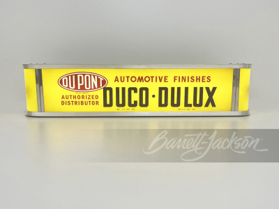 1949 DUPONT DUCO DULUX ILLUMINATED SIGN