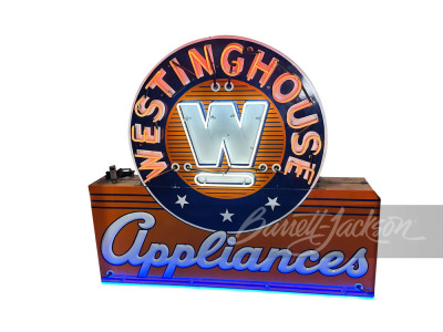 1940S-50S WESTINGHOUSE APPLIANCES NEON PORCELAIN SIGN. - 2