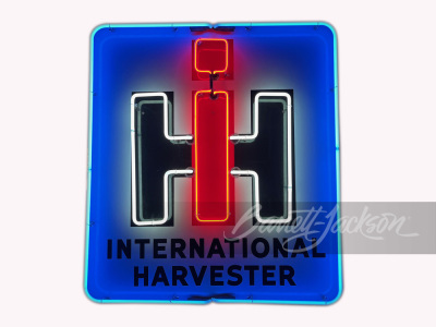 1950S INTERNATIONAL HARVESTER NEON PORCELAIN SIGN