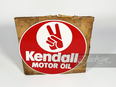 KENDALL MOTOR OIL TIN SIGN - 2