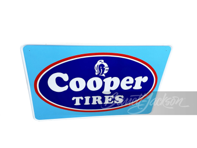 CIRCA 1970S COOPER TIRES TIN SIGN