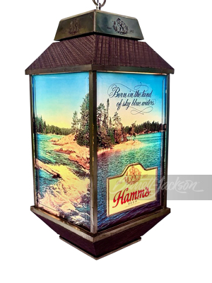 LATE 1960S HAMM'S BEER LIGHTED SIGN