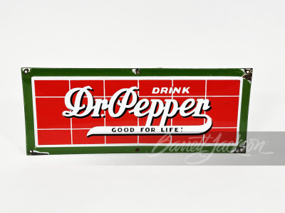 1940S-50S DR PEPPER PORCELAIN SIGN