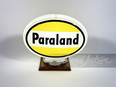 LATE 1950S-EARLY '60S PARALAND GASOLINE GAS PUMP GLOBE