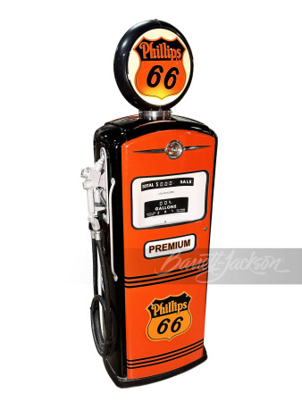 1940S PHILLIPS 66 OIL BENNETT MODEL #656 GAS PUMP