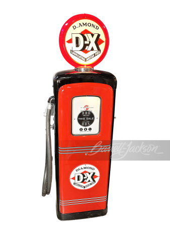 CIRCA 1950S CONTINENTAL DX GASOLINE GAS PUMP