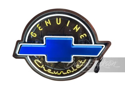 GENUINE CHEVROLET NEON SIGN