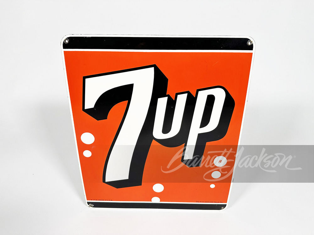 1951 7UP SODA PORCELAIN SIGN