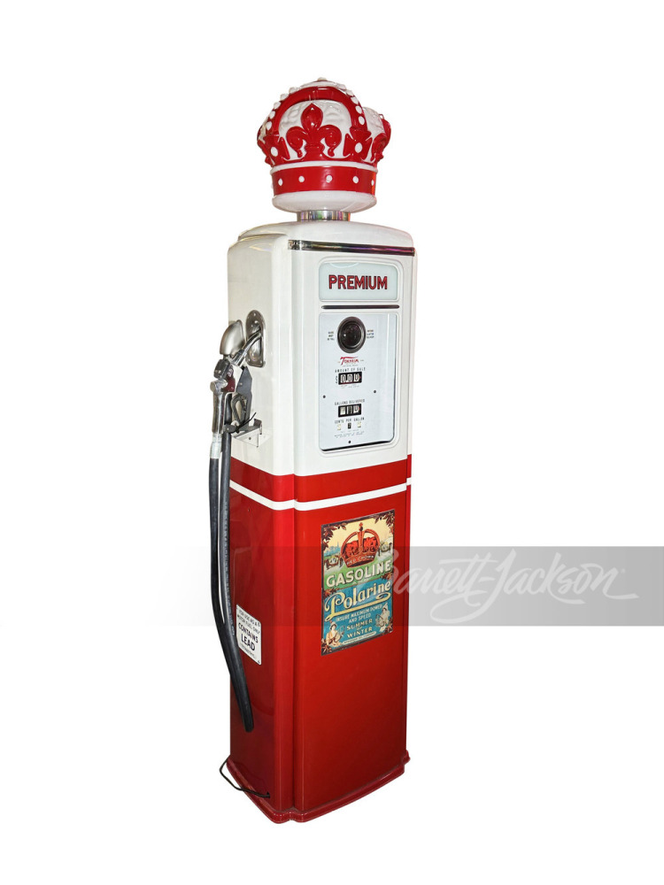 LATE 1940S-50S STANDARD OIL RED CROWN TOKHEIM 39 GAS PUMP