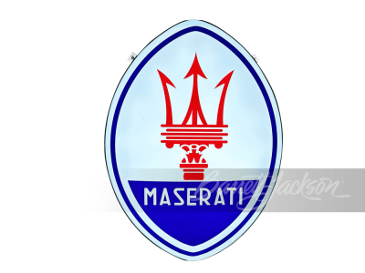 LATE-MODEL MASERATI LIGHT-UP SIGN