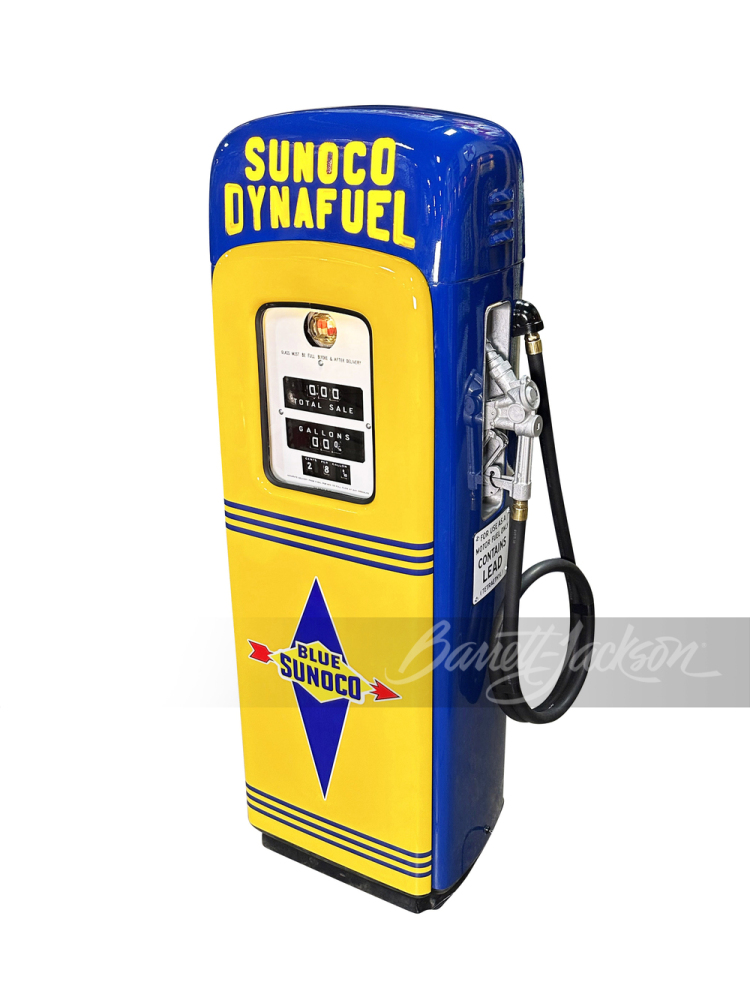 LATE 1940S SUNOCO OIL MS 80 GAS PUMP