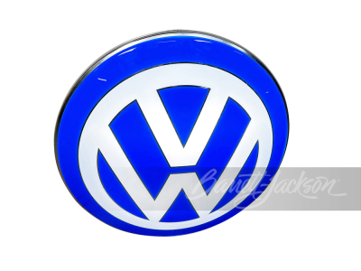 VINTAGE VOLKSWAGEN AUTOMOBILES LIGHT-UP SIGN