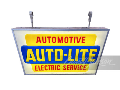 EARLY 1960S FORD AUTO LITE SERVICE LIGHT-UP SIGN