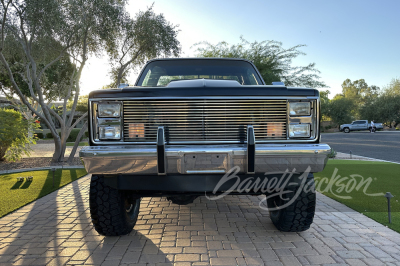 1984 CHEVROLET K10 CUSTOM PICKUP - 10