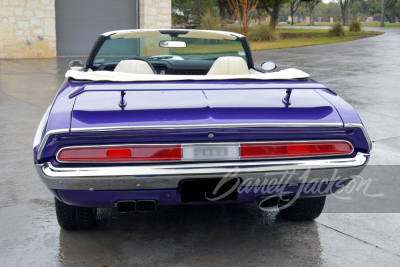 1970 DODGE CHALLENGER CUSTOM CONVERTIBLE - 19