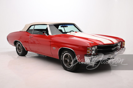 NIKKI SIXX' 1971 CHEVROLET CHEVELLE CONVERTIBLE