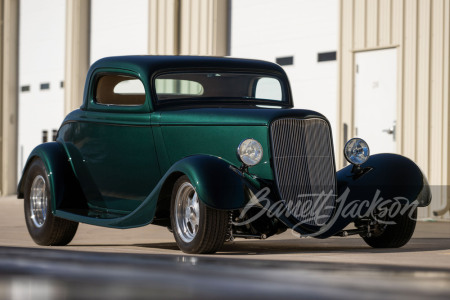 1933 FORD 3-WINDOW CUSTOM COUPE