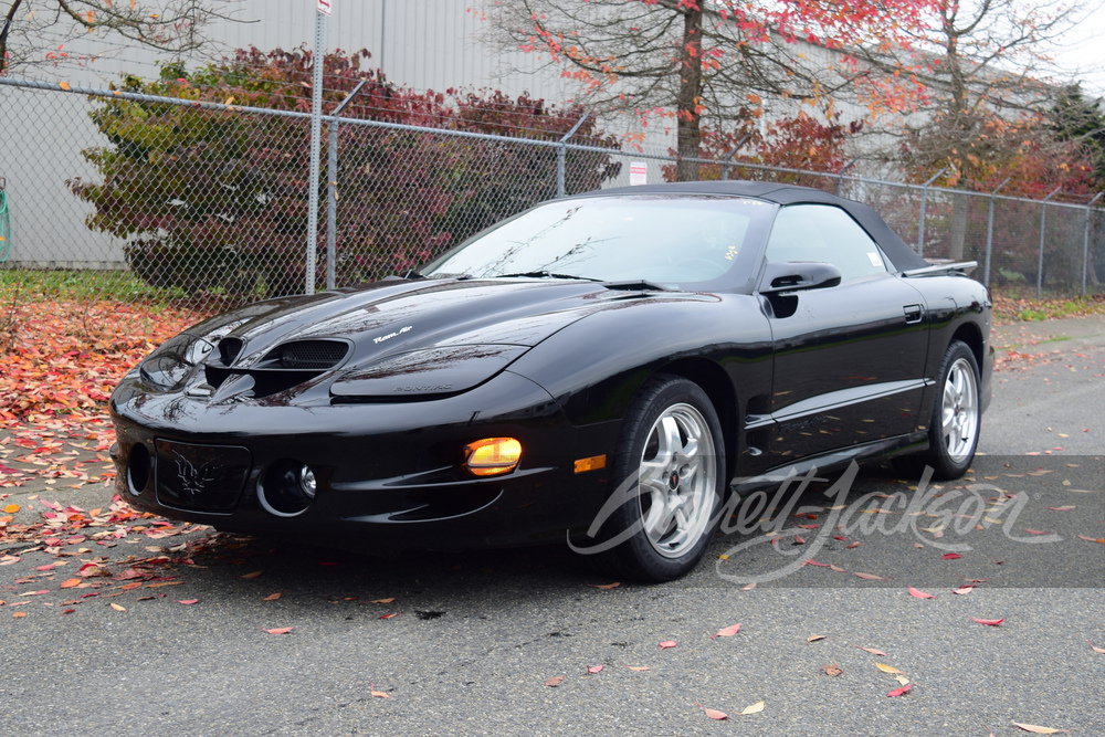 2001 PONTIAC FIREBIRD TRANS AM WS6 CONVERTIBLE