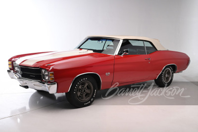 NIKKI SIXX' 1971 CHEVROLET CHEVELLE CONVERTIBLE - 13