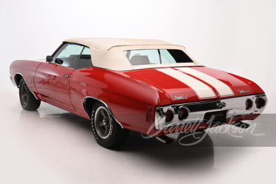 NIKKI SIXX' 1971 CHEVROLET CHEVELLE CONVERTIBLE - 15