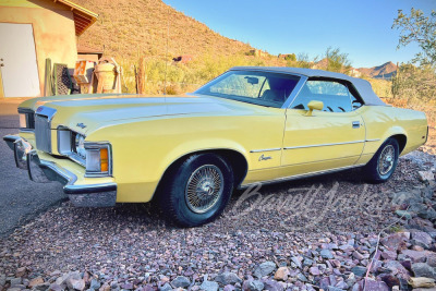 1973 MERCURY COUGAR XR7 CONVERTIBLE