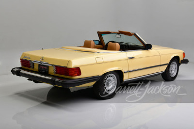 1980 MERCEDES-BENZ 450SL ROADSTER - 2