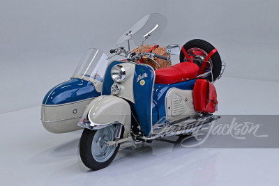 1960 ZUNDAPP BELLA R204 SCOOTER WITH SIDECAR - 8