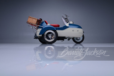 1960 ZUNDAPP BELLA R204 SCOOTER WITH SIDECAR - 9