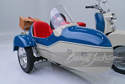 1960 ZUNDAPP BELLA R204 SCOOTER WITH SIDECAR - 10