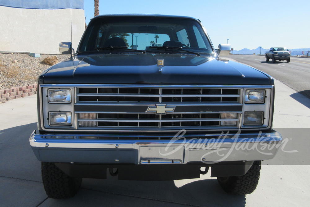 Lot 408 1988 Chevrolet K5 Blazer Custom Suv Barrett Jackson