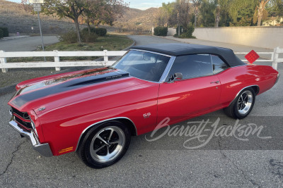 1970 CHEVROLET CHEVELLE SS CUSTOM CONVERTIBLE - 10